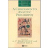 A Companion to Analytic Philosophy door David Sosa