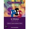 A Crash Course In Spss For Windows by Briony D. Pulford