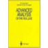 Advanced Analysis On The Real Line