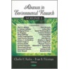 Advances In Environmental Research by Evan B. Tilesman