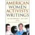 American Women Activists' Writings