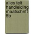 Alles telt Handleiding Maatschrift 5B
