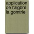 Application de L'Algbre La Gomtrie