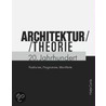 Architekturtheorie 20. Jahrhundert by Unknown