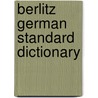 Berlitz German Standard Dictionary door Onbekend