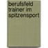 Berufsfeld Trainer im Spitzensport