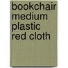 Bookchair Medium Plastic Red Cloth door Onbekend