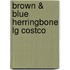 Brown & Blue Herringbone Lg Costco