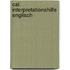 Cal. Interpretationshilfe Englisch