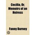 Cecilia, Or, Memoirs Of An Heiress