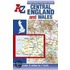 Central England And Wales Road Map