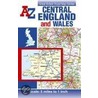 Central England And Wales Road Map by Geographers' A-Z. Map Company