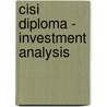 Cisi Diploma - Investment Analysis door Bpp Learning Media Ltd