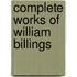 Complete Works of William Billings