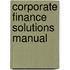Corporate Finance Solutions Manual