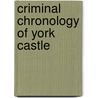 Criminal Chronology of York Castle door William Knipe