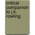 Critical Companion to J.K. Rowling