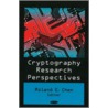 Cryptography Research Perspectives door Roland E. Chen