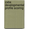 Csbs Developmental Profile Scoring door Wetherby