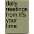 Daily Readings from It's Your Time