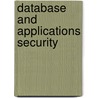 Database and Applications Security door Bhavani Thuraisingham