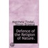 Defence Of The Religion Of Nature.