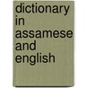 Dictionary in Assamese and English door Miles Bronson