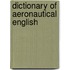 Dictionary of Aeronautical English