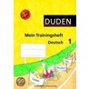 Duden Mein Trainingsheft Deutsch 1 door Onbekend