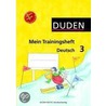 Duden Mein Trainingsheft Deutsch 3 door Onbekend