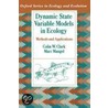 Dynam State Variable Models Osee P door Marc Mangel