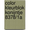 Color kleurblok konijntje 8378/1a door Onbekend