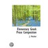 Elementary Greek Prose Composition