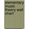 Elementary Music Theory Wall Chart door Mel Bay