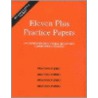 Eleven Plus Practice Papers 1 To 4 by Afn Publishing