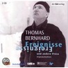 Ereignisse Und Andere Prosa. 2 Cds door Thomas Bernhard