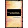 Erinnerungsblatter An Julius Stern door Richard Stern