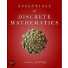 Essentials Of Discrete Mathematics door David J. Hunter