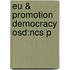 Eu & Promotion Democracy Osd:ncs P
