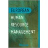 European Human Resource Management door Timothy Clarke