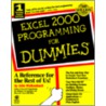 Excel 2000 For Windows For Dummies door John Walkenbach