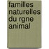 Familles Naturelles Du Rgne Animal