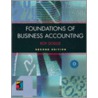 Foundations Of Business Accounting by Roy Dodge