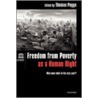 Freedom From Poverty Human Right C door Pogge