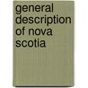 General Description of Nova Scotia door Thomas Chandler Haliburton