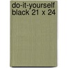 Do-it-yourself black 21 x 24 door Onbekend