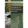 Handbook Of Environmental Research door Onbekend