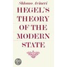 Hegel's Theory Of The Modern State by Shlomo Avineri