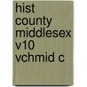 Hist County Middlesex V10 Vchmid C door Onbekend