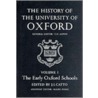 Hist University Oxford Vol 1 Huo C door Onbekend